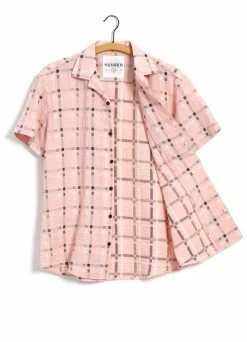 HANSEN GARMENTS JONNY | Short Sleeve Shirt | Vegas Pink -Hansen Shop 25 22 8 jonny vegas pink 2