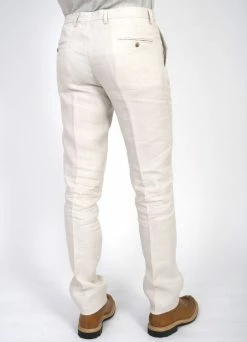 HANSEN GARMENTS ALEX | Formal Suit Trousers | Ecru -Hansen Shop alex formal suit trousers ecru i 270 289236