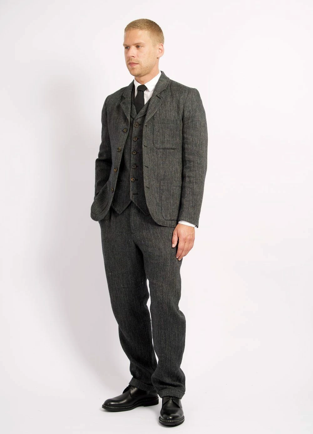 HANSEN GARMENTS ANKER | Casual Blazer | Dark Navy 3 HANSEN GARMENTS ANKER | Casual Blazer | Dark Navy - Image 3