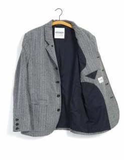 HANSEN GARMENTS ANKER | Classic Blazer | Grey Melange 10 HANSEN GARMENTS ANKER | Classic Blazer | Grey Melange -Hansen Shop anker classic blazer grey melange hansen garments 952842