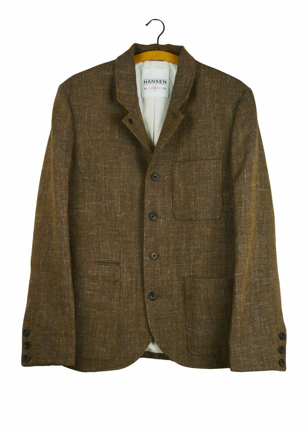 HANSEN GARMENTS ANKER | Classic Casual Blazer | Cognac 1 HANSEN GARMENTS ANKER | Classic Casual Blazer | Cognac