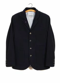 HANSEN GARMENTS ANKER | Four Button Classic Blazer | Deep Indigo