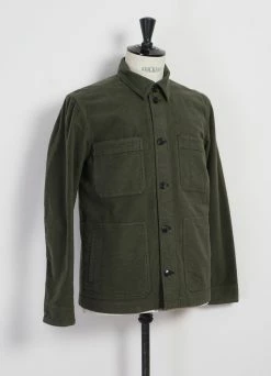 HANSEN GARMENTS BERTRAM | Refined Work Jacket | Dark Green 8 HANSEN GARMENTS BERTRAM | Refined Work Jacket | Dark Green -Hansen Shop bertram refined work jacket dark green hansen garments 191623