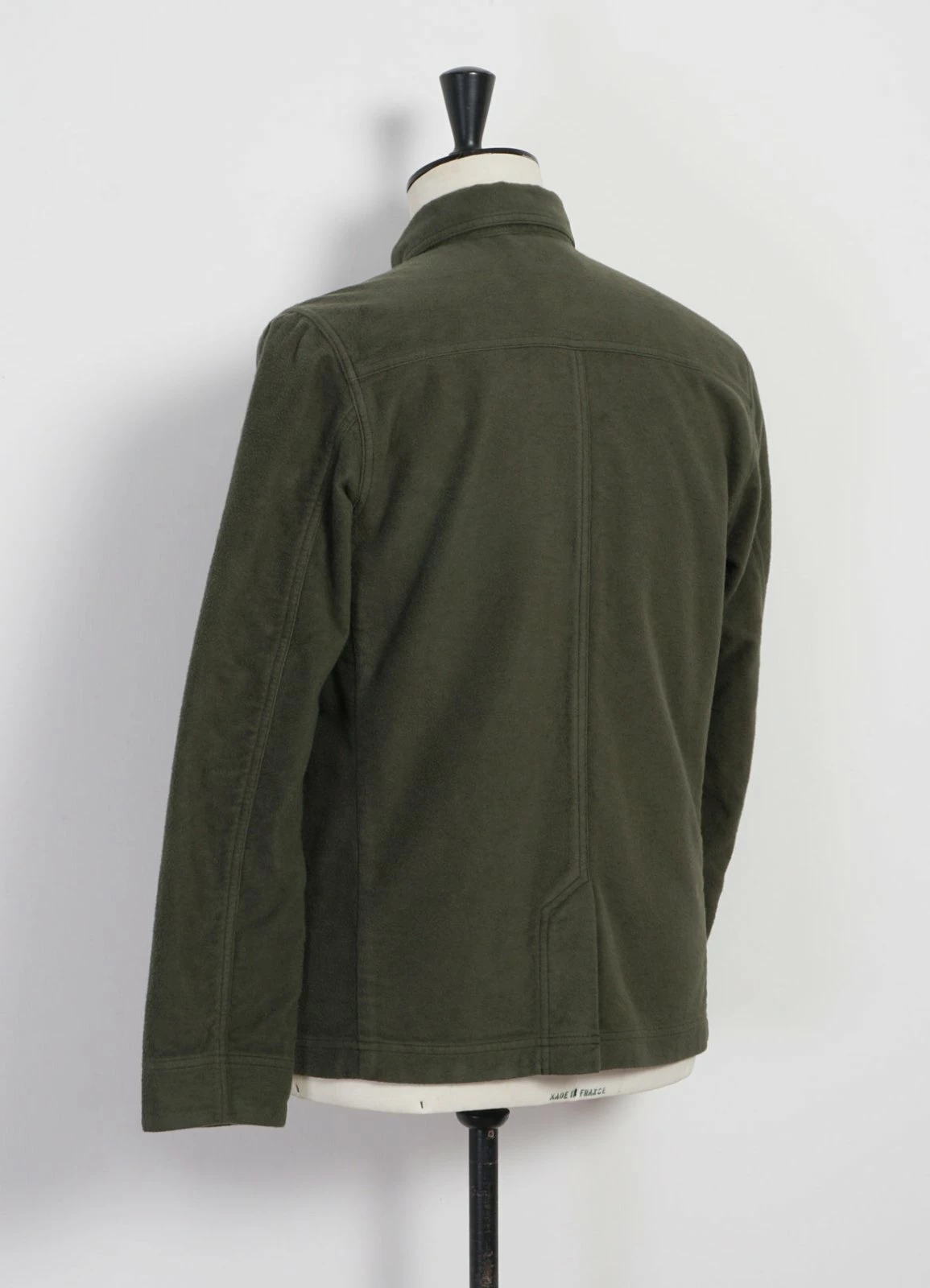 HANSEN GARMENTS BERTRAM | Refined Work Jacket | Dark Green 5 HANSEN GARMENTS BERTRAM | Refined Work Jacket | Dark Green - Image 5