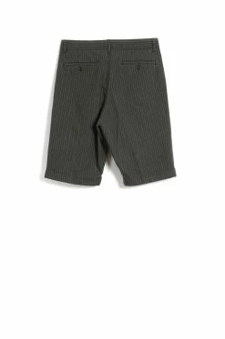 HANSEN GARMENTS BIRK | Single Pleated Shorts | Khaki Pin 11 HANSEN GARMENTS BIRK | Single Pleated Shorts | Khaki Pin -Hansen Shop birk single pleated shorts khaki pin hansen garments 749763