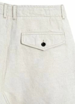 HANSEN GARMENTS BOBBY | Super Wide Pleated Trousers | Flax Nature 14 HANSEN GARMENTS BOBBY | Super Wide Pleated Trousers | Flax Nature -Hansen Shop bobby super wide pleated trousers flax nature hansen garments 480099