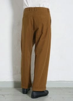 HANSEN GARMENTS BOBBY | Super Wide Pleated Trousers | Turmeric -Hansen Shop bobby super wide pleated trousers turmeric hansen garments 633814