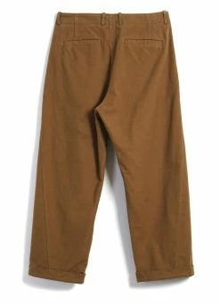 HANSEN GARMENTS BOBBY | Super Wide Pleated Trousers | Turmeric -Hansen Shop bobby super wide pleated trousers turmeric hansen garments 658386