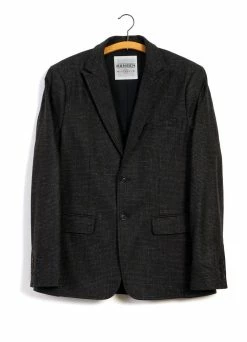 HANSEN GARMENTS CHRISTOFFER | Classic Two Button Blazer | Macchiato