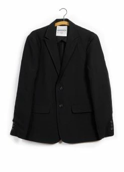 HANSEN GARMENTS CHRISTOFFER | Two Button Blazer | Black