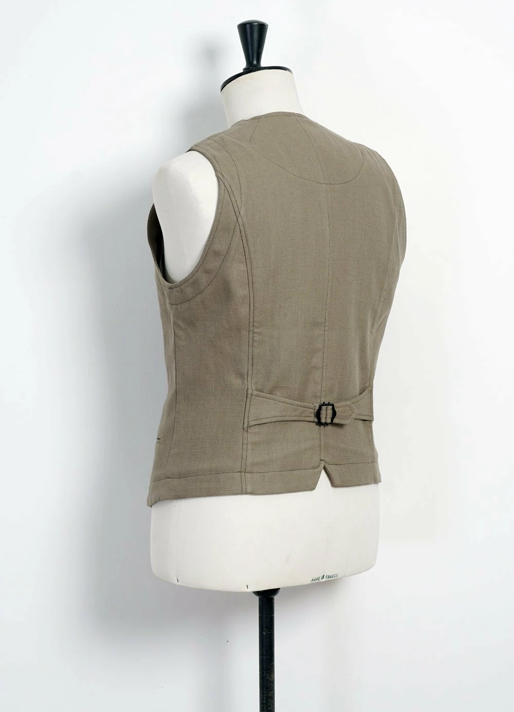 HANSEN GARMENTS DANIEL | Classic Waistcoat | Bay Leaf 4 HANSEN GARMENTS DANIEL | Classic Waistcoat | Bay Leaf - Image 4