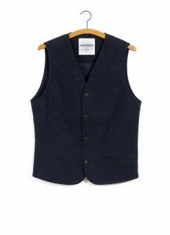 HANSEN GARMENTS DANIEL | Classic Waistcoat | Fjord