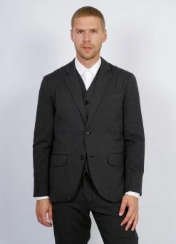HANSEN GARMENTS DANIEL | Classic Waistcoat | Graphite 10 HANSEN GARMENTS DANIEL | Classic Waistcoat | Graphite -Hansen Shop daniel classic waistcoat graphite 240 629153