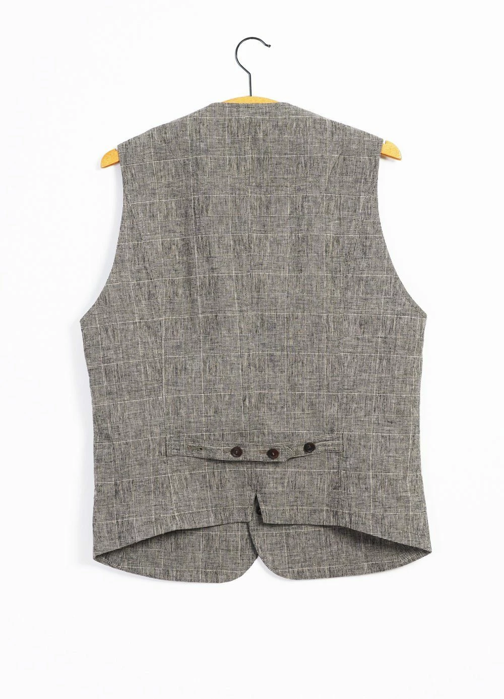 HANSEN GARMENTS DANIEL | Four Button Waistcoat | Check 2 2 HANSEN GARMENTS DANIEL | Four Button Waistcoat | Check 2 - Image 2