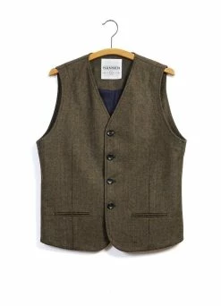 Front Page 21 HANSEN GARMENTS DANIEL | Informal 4-button Waistcoat | October
