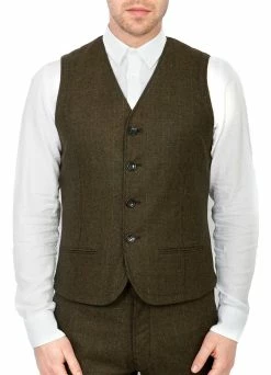 HANSEN GARMENTS DANIEL | Informal 4-button Waistcoat | October -Hansen Shop daniel informal 4 button waistcoat october 230 596666