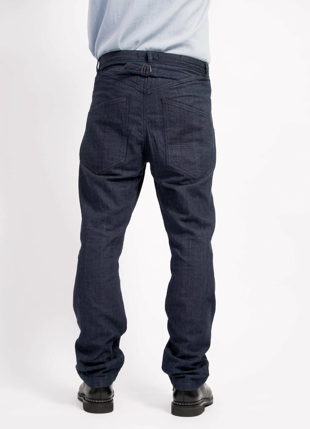 HANSEN GARMENTS EMIL | Work Trousers | Indigo 7 HANSEN GARMENTS EMIL | Work Trousers | Indigo - Image 7