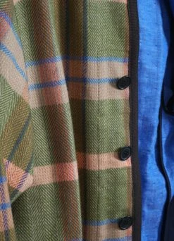 HANSEN GARMENTS ERLING | Casual Work Jacket | Multi Check -Hansen Shop erling casual work jacket multi check hansen garments 490415