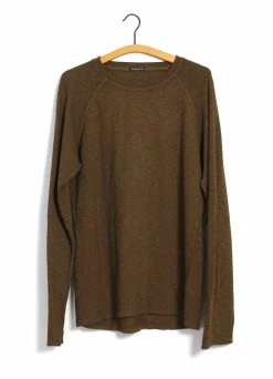 HANSEN GARMENTS FELIX | Raglan Long Sleeve T-shirt | Plant