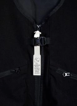 MOUNTAIN RESEARCH FLOWER BASKET VEST | Zipper Pockets & Bag Vest | Black -Hansen Shop flower basket vest zipper pockets bag vest black 525 551044