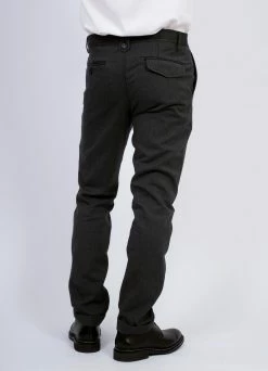 HANSEN GARMENTS FRANK | Regular Fit Trousers | Graphite -Hansen Shop frank regular fit trousers graphite 255 602814