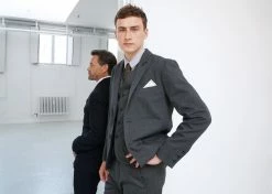 HANSEN GARMENTS FRANK | Regular Fit Trousers | Graphite -Hansen Shop frank regular fit trousers graphite 255 650390