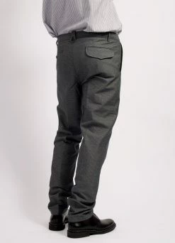 HANSEN GARMENTS FRANK | Regular Fit Trousers | Indigo Grey -Hansen Shop frank regular fit trousers indigo grey 250 793052