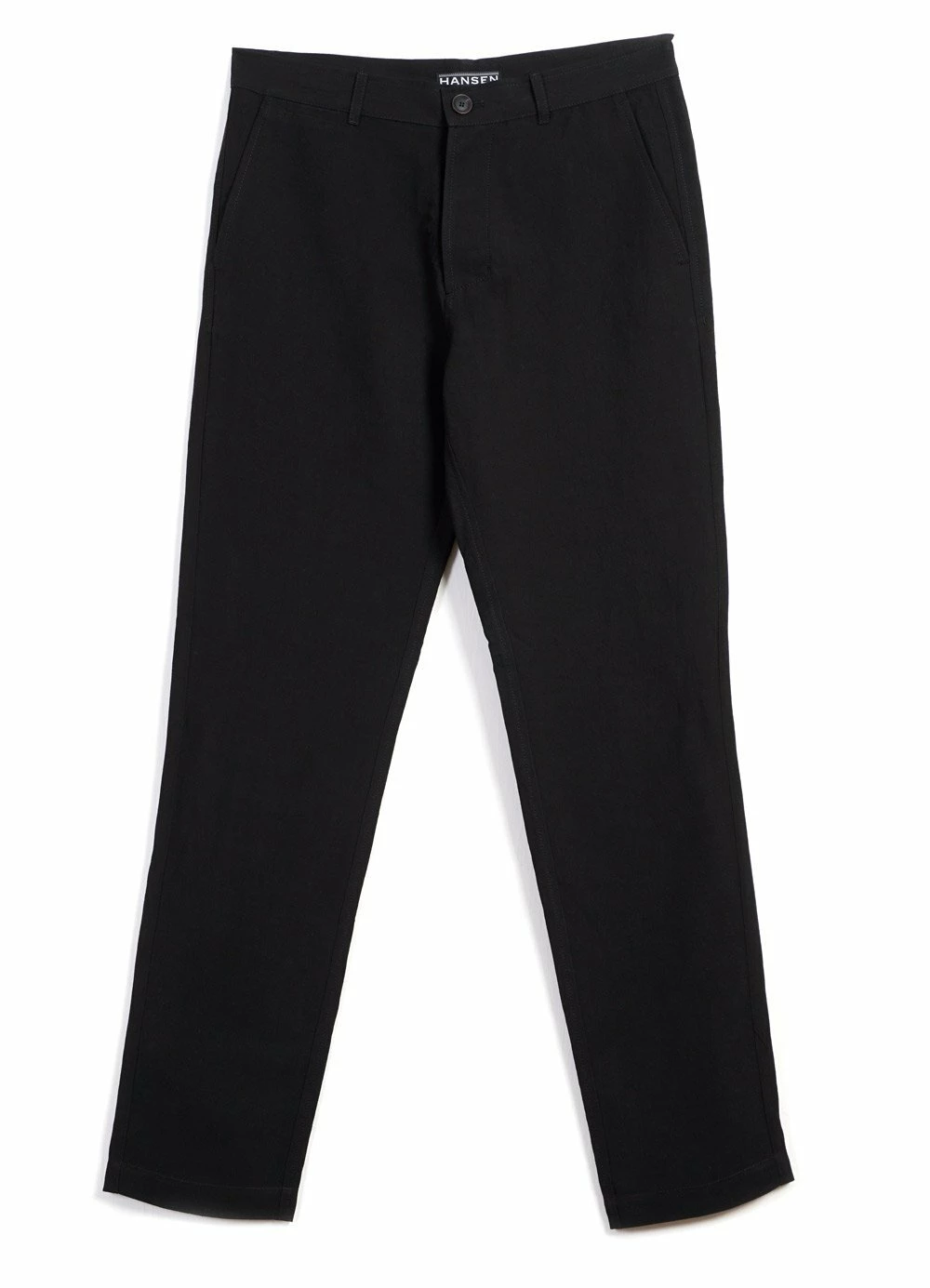 HANSEN GARMENTS FRED | Regular Fit Trousers | Black 1 HANSEN GARMENTS FRED | Regular Fit Trousers | Black