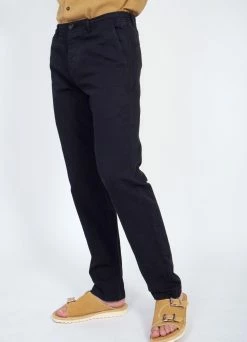 HANSEN GARMENTS FRED | Regular Fit Trousers | Black -Hansen Shop fred regular fit trousers black 215 253624