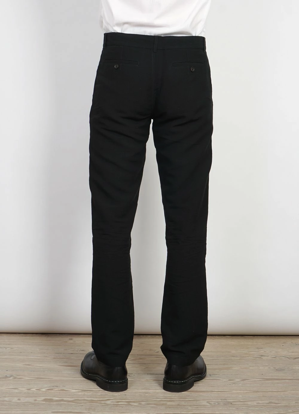 HANSEN GARMENTS FRED | Regular Fit Trousers | Black 4 HANSEN GARMENTS FRED | Regular Fit Trousers | Black - Image 4