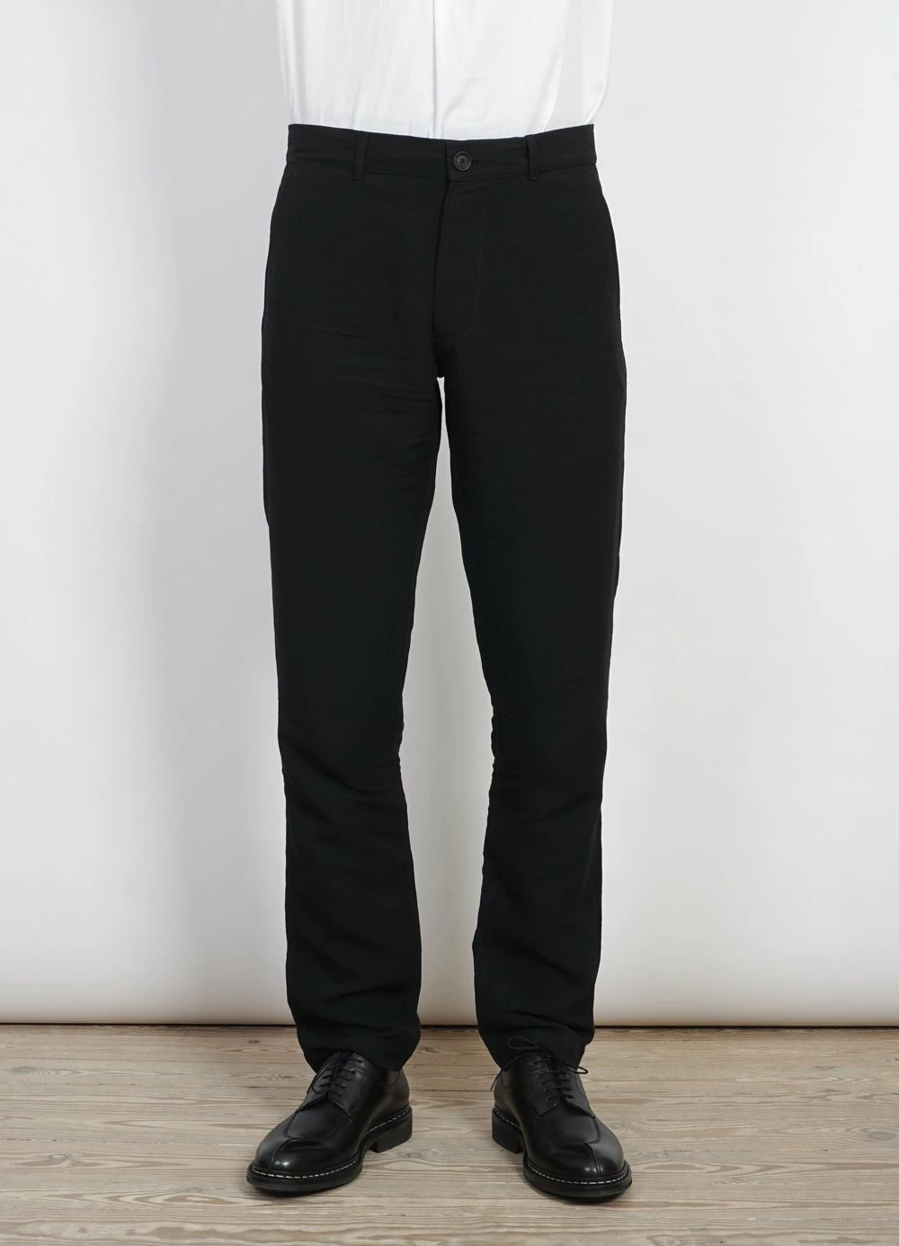 HANSEN GARMENTS FRED | Regular Fit Trousers | Black 2 HANSEN GARMENTS FRED | Regular Fit Trousers | Black - Image 2