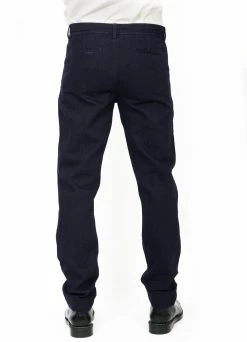 HANSEN GARMENTS FRED | Regular Fit Trousers | Black Indigo 11 HANSEN GARMENTS FRED | Regular Fit Trousers | Black Indigo -Hansen Shop fred regular fit trousers black indigo 200 205721