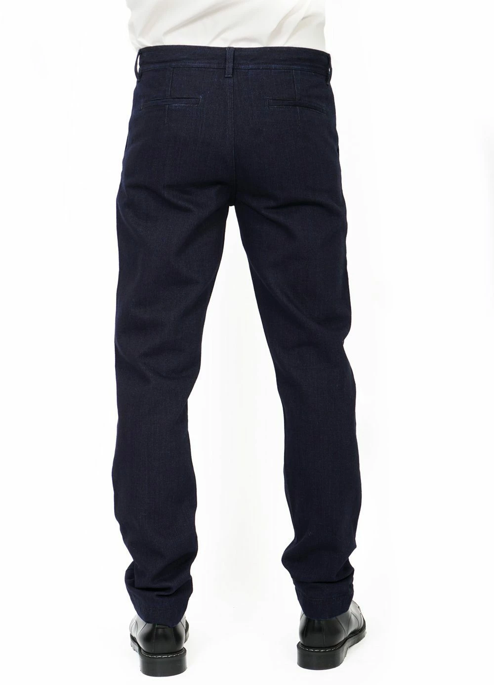 HANSEN GARMENTS FRED | Regular Fit Trousers | Black Indigo 6 HANSEN GARMENTS FRED | Regular Fit Trousers | Black Indigo - Image 6