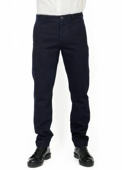 HANSEN GARMENTS FRED | Regular Fit Trousers | Black Indigo 8 HANSEN GARMENTS FRED | Regular Fit Trousers | Black Indigo -Hansen Shop fred regular fit trousers black indigo 200 586197