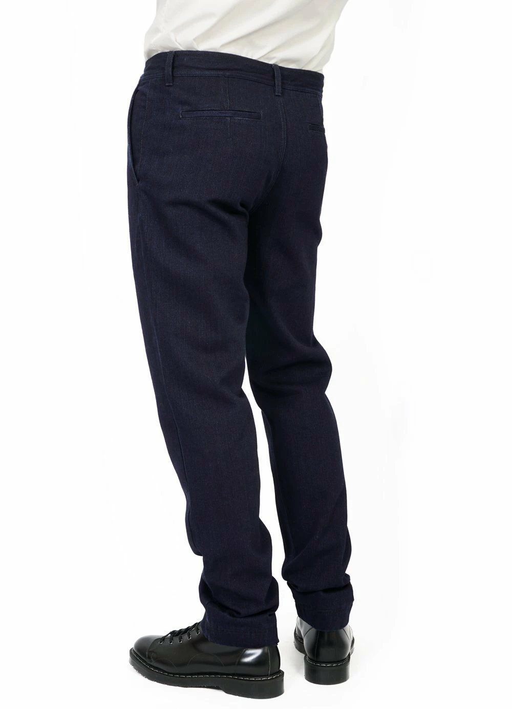 HANSEN GARMENTS FRED | Regular Fit Trousers | Black Indigo 5 HANSEN GARMENTS FRED | Regular Fit Trousers | Black Indigo - Image 5