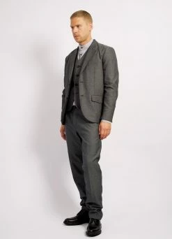 HANSEN GARMENTS FREDERIK | Casual Blazer | Indigo Grey -Hansen Shop frederik casual blazer indigo grey 425 878585