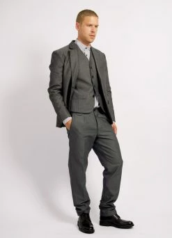 HANSEN GARMENTS FREDERIK | Casual Blazer | Indigo Grey -Hansen Shop frederik casual blazer indigo grey 425 996694