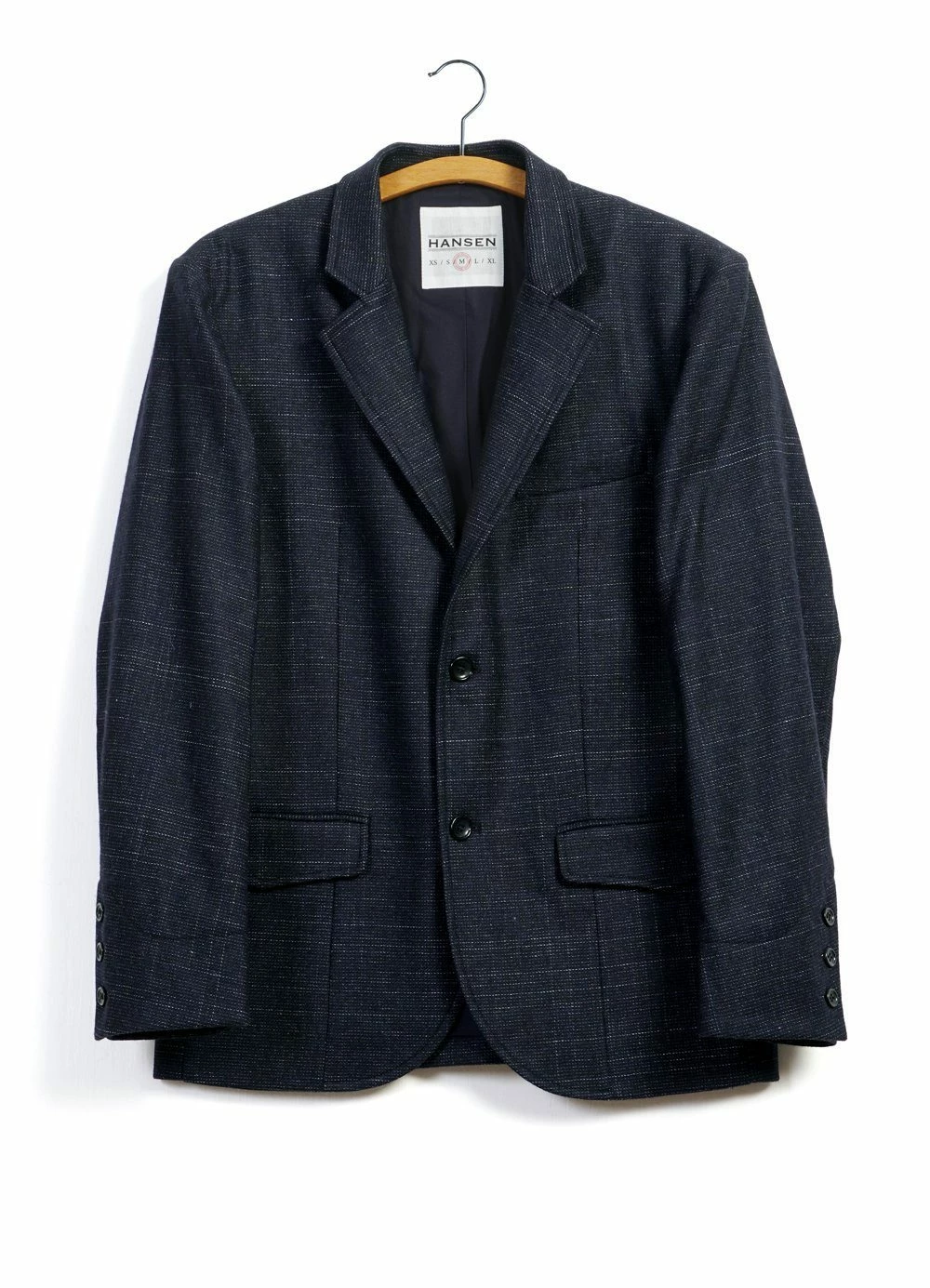 HANSEN GARMENTS FREDERIK | Informal 2-button Blazer | Midnight 1 HANSEN GARMENTS FREDERIK | Informal 2-button Blazer | Midnight