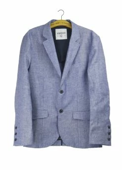 HANSEN GARMENTS FREDERIK | Two Button Blazer | Light Blue