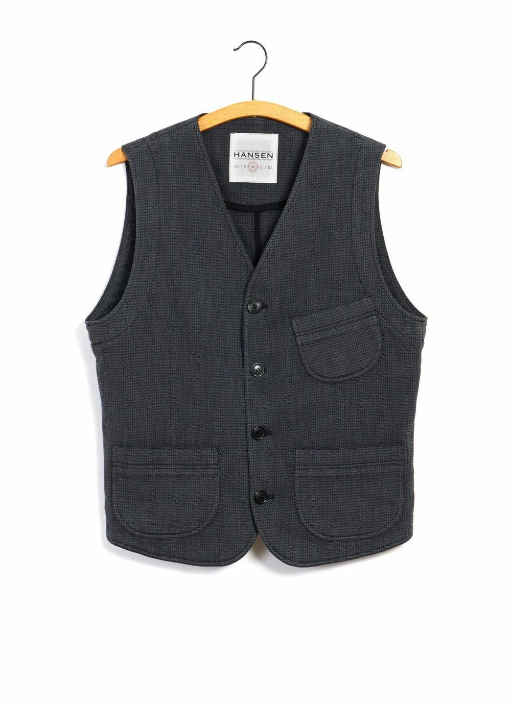 HANSEN GARMENTS HARALD | Casual Waistcoat | Elephant 1 HANSEN GARMENTS HARALD | Casual Waistcoat | Elephant