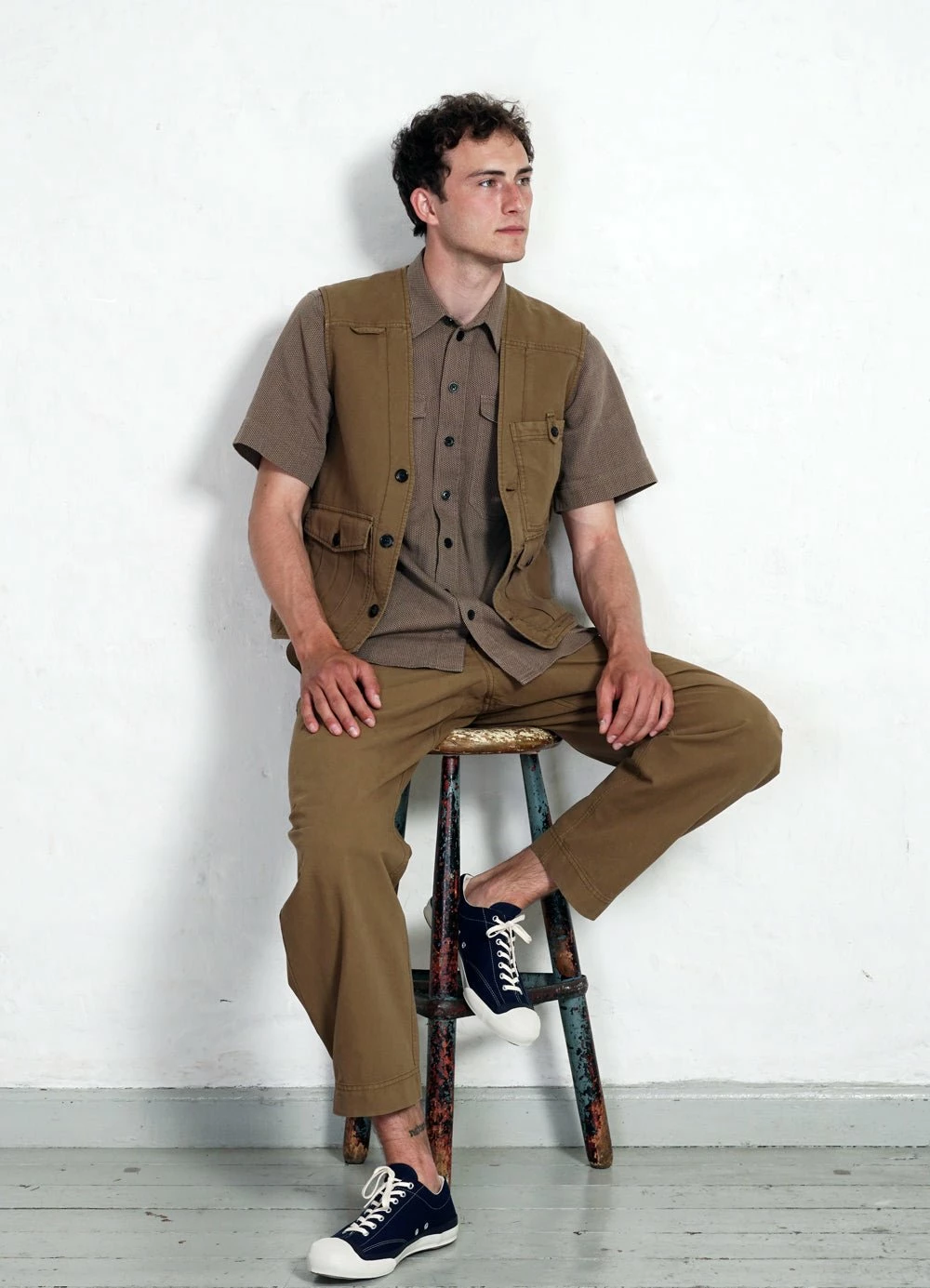 HANSEN GARMENTS HEKTOR | Utility Vest | Khaki 7 HANSEN GARMENTS HEKTOR | Utility Vest | Khaki - Image 7