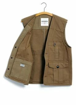 HANSEN GARMENTS HEKTOR | Utility Vest | Khaki 11 HANSEN GARMENTS HEKTOR | Utility Vest | Khaki -Hansen Shop hektor utility vest khaki hansen garments 902395