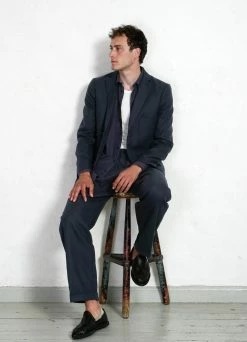 Front Page -Hansen Shop henning casual classic shirt navy hansen garments 126157