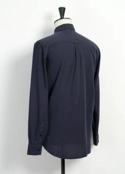 HANSEN GARMENTS HENNING | Casual Classic Shirt | Navy -Hansen Shop henning casual classic shirt navy hansen garments 448488