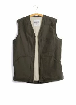 HANSEN GARMENTS HERBERT | Lined Zipper Work Waistcoat | Tech Army 7 HANSEN GARMENTS HERBERT | Lined Zipper Work Waistcoat | Tech Army -Hansen Shop herbert lined zipper work waistcoat tech army 255 416768