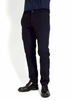 HANSEN GARMENTS IVAN | Slim Fit Trousers | Deep Indigo -Hansen Shop ivan slim fit trousers deep indigo 265 741445