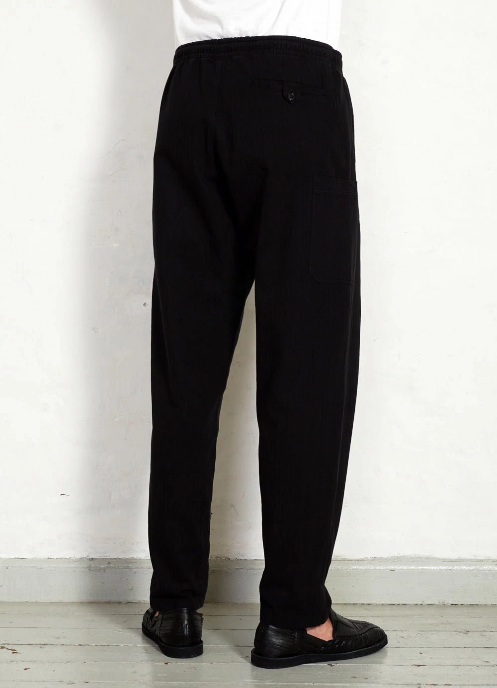 HANSEN GARMENTS JACK | Casual Drawstring Pants | Black 5 HANSEN GARMENTS JACK | Casual Drawstring Pants | Black - Image 5