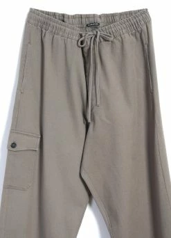 HANSEN GARMENTS JIMMY | Casual Cargo Drawstring Pants | Light Grey -Hansen Shop jimmy casual cargo drawstring pants light grey hansen garments 554640