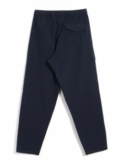 HANSEN GARMENTS JIMMY | Casual Cargo Drawstring Pants | Navy -Hansen Shop jimmy casual cargo drawstring pants navy hansen garments 803607