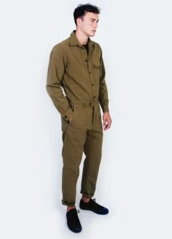 HANSEN GARMENTS JOAKIM | Regular Fit Coverall | Desert -Hansen Shop joakim regular fit coverall desert 450 524270